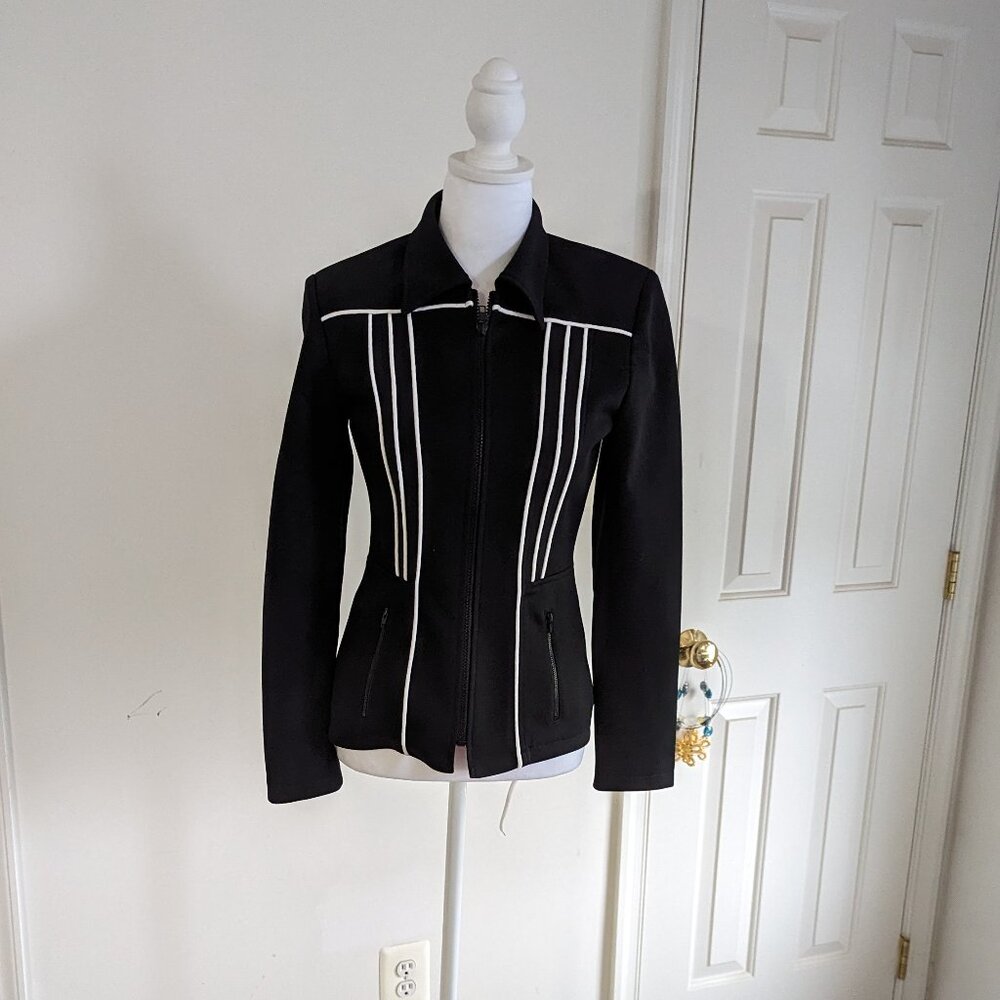 bebe zip jacket- Size 2 Excellent condition Y2K